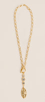 Star Toggle Lariat Necklace