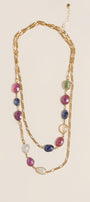 Lisa Marie Jewelry Sapphires Long Necklace