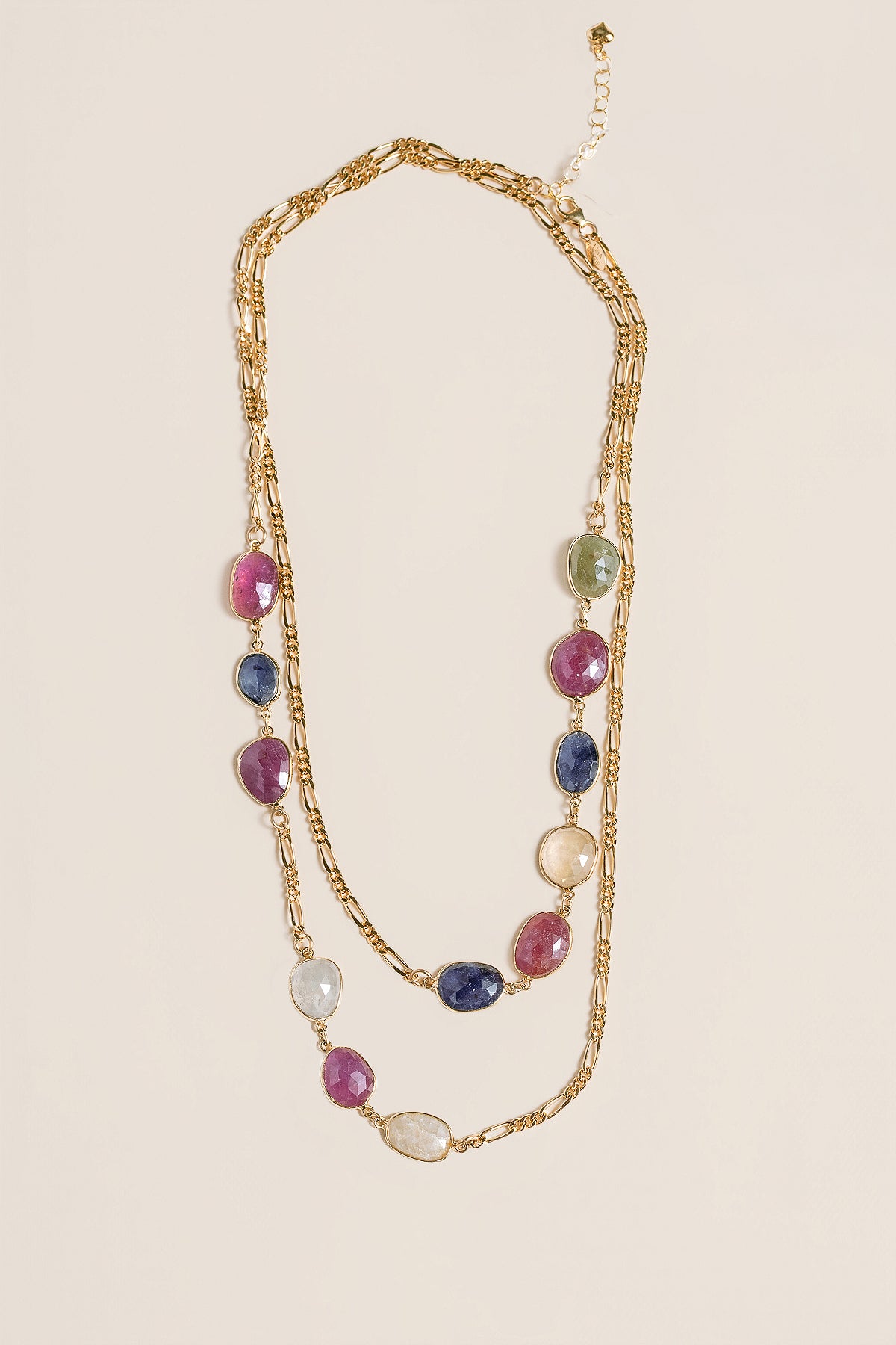 Lisa Marie Jewelry Sapphires Long Necklace