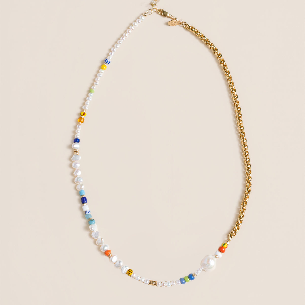 Lisa Marie Jewelry Pearls, Phoebe Chain Short Necklace