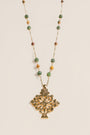 Lisa Marie Jewelry Emerald, Onyx, Jasper Long Necklace