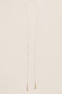 Lisa Marie Jewelry Keshi Pearls, Chain Dangling Long Necklace