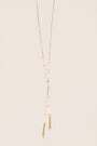 Lisa Marie Jewelry Keshi Pearls, Chain Dangling Long Necklace