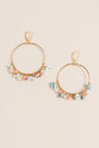 Lisa Marie Jewelry Multi Stone Hoops