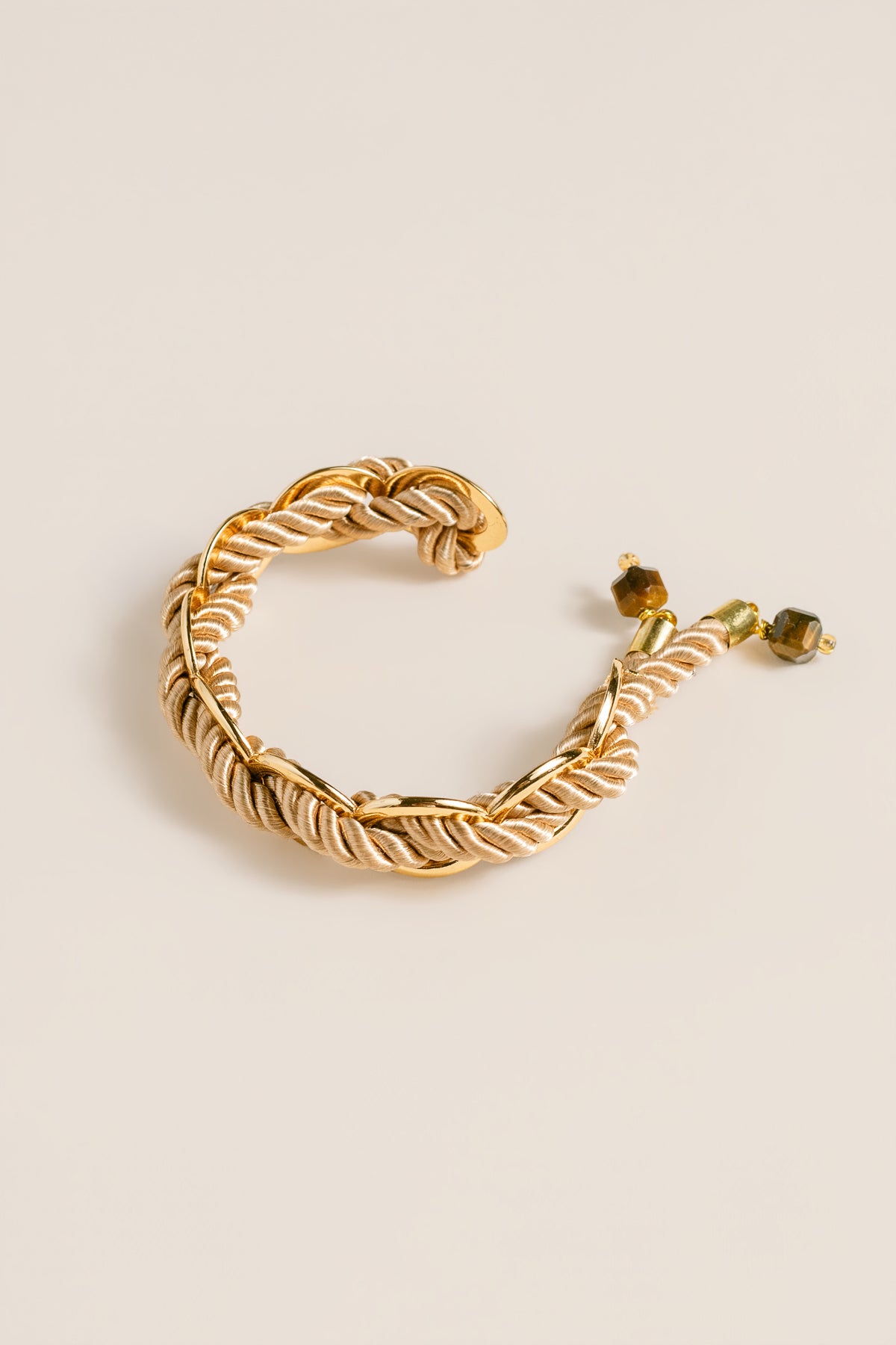 Sherwood Bridge Diamonds Rope Cuff Bracelet