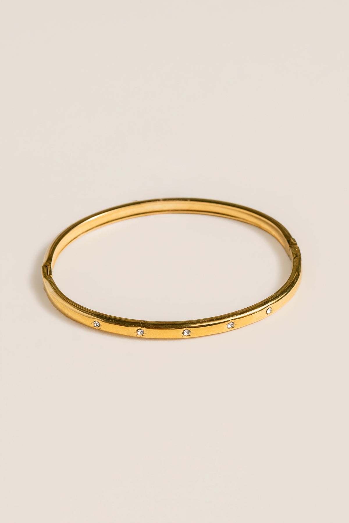 Sherwood Bridge Diamonds Thin CZ Bangle
