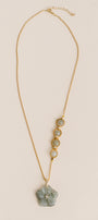 Labradorite Flower Necklace