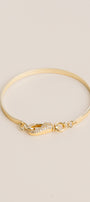 Cuff Pave Clasp Bracelet