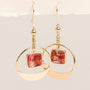 Rhodochrosite Earrings