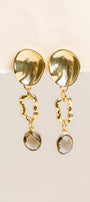 Smoky Quartz Chunky Earring