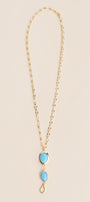 Oval Turquoise Necklace