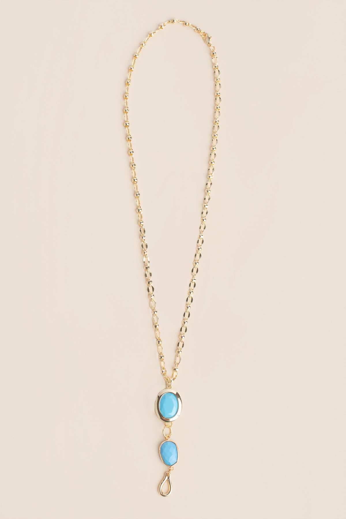 Oval Turquoise Necklace