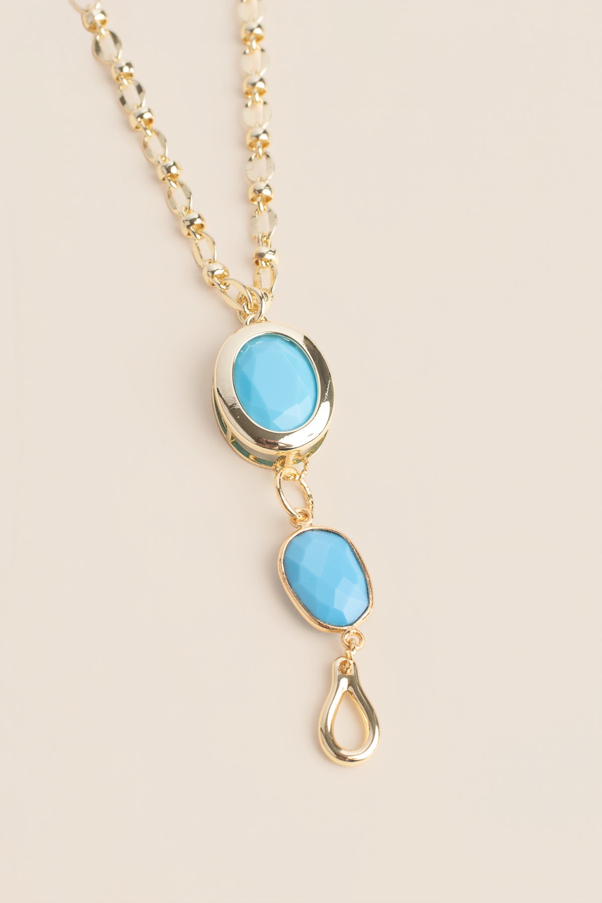 Oval Turquoise Necklace
