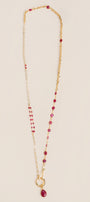 Sherwood Bridge Diamonds Ruby Necklace