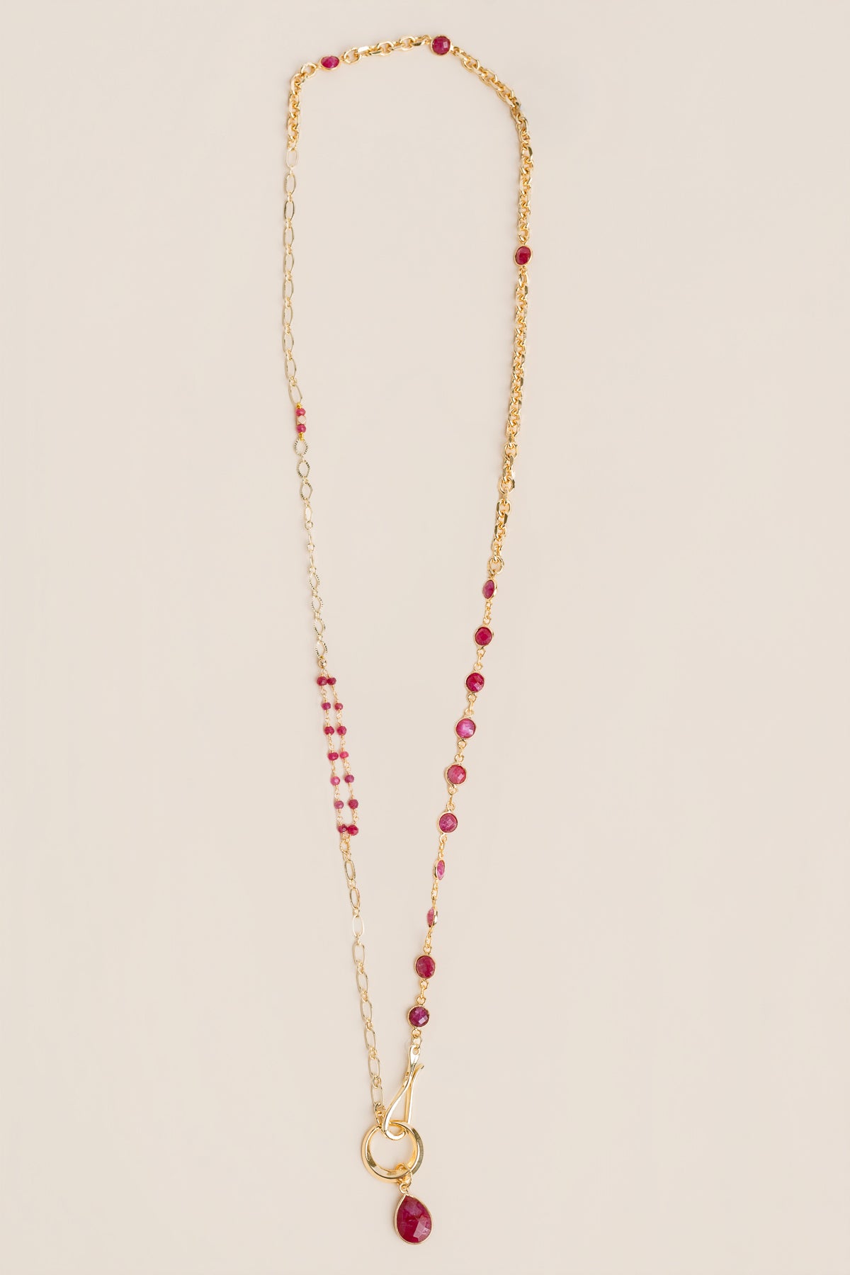 Sherwood Bridge Diamonds Ruby Necklace