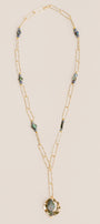 Abalone Gold Necklace
