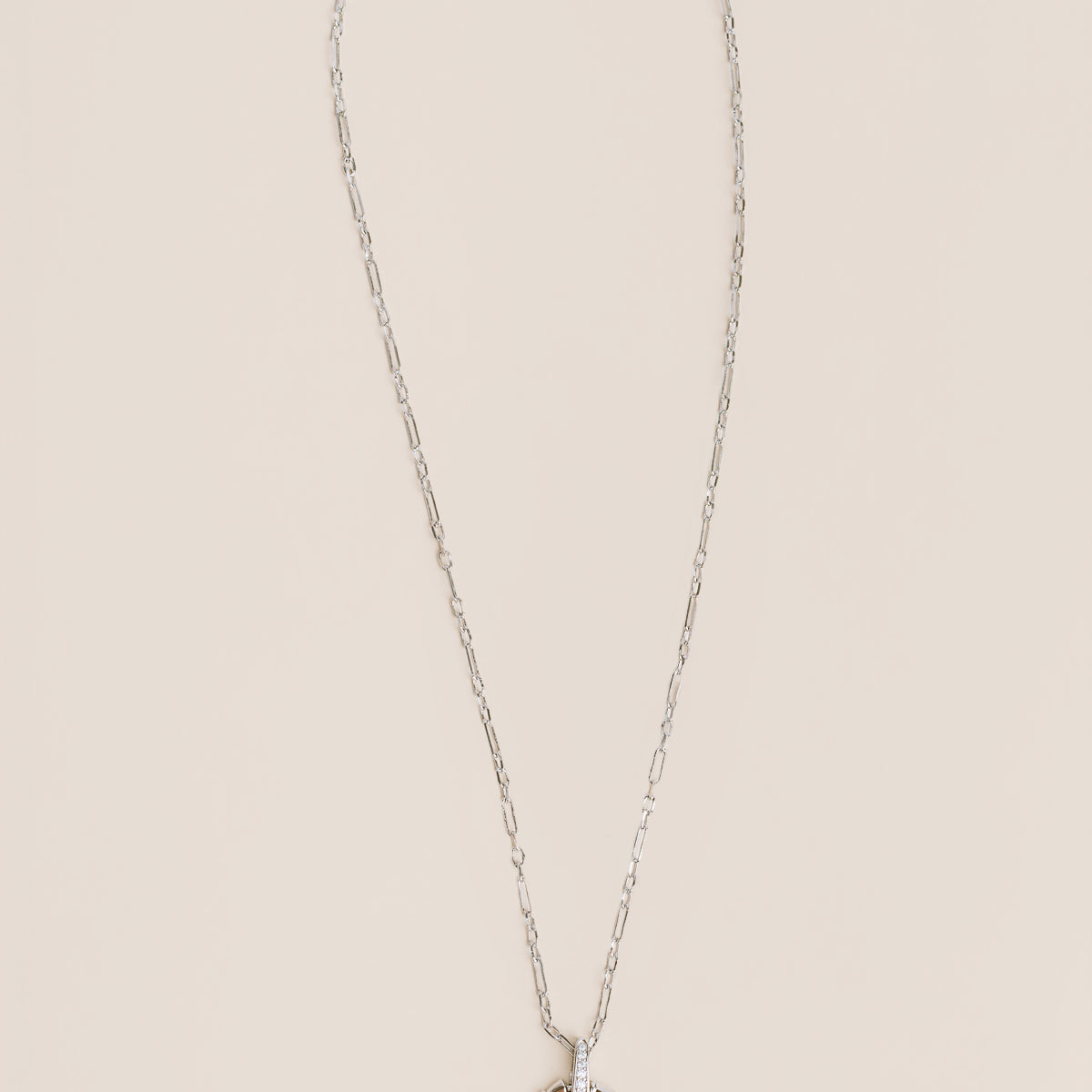 Paperclip Snake Necklace