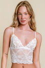 Honeydew Riot Lace Cami