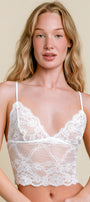 Honeydew Riot Lace Cami
