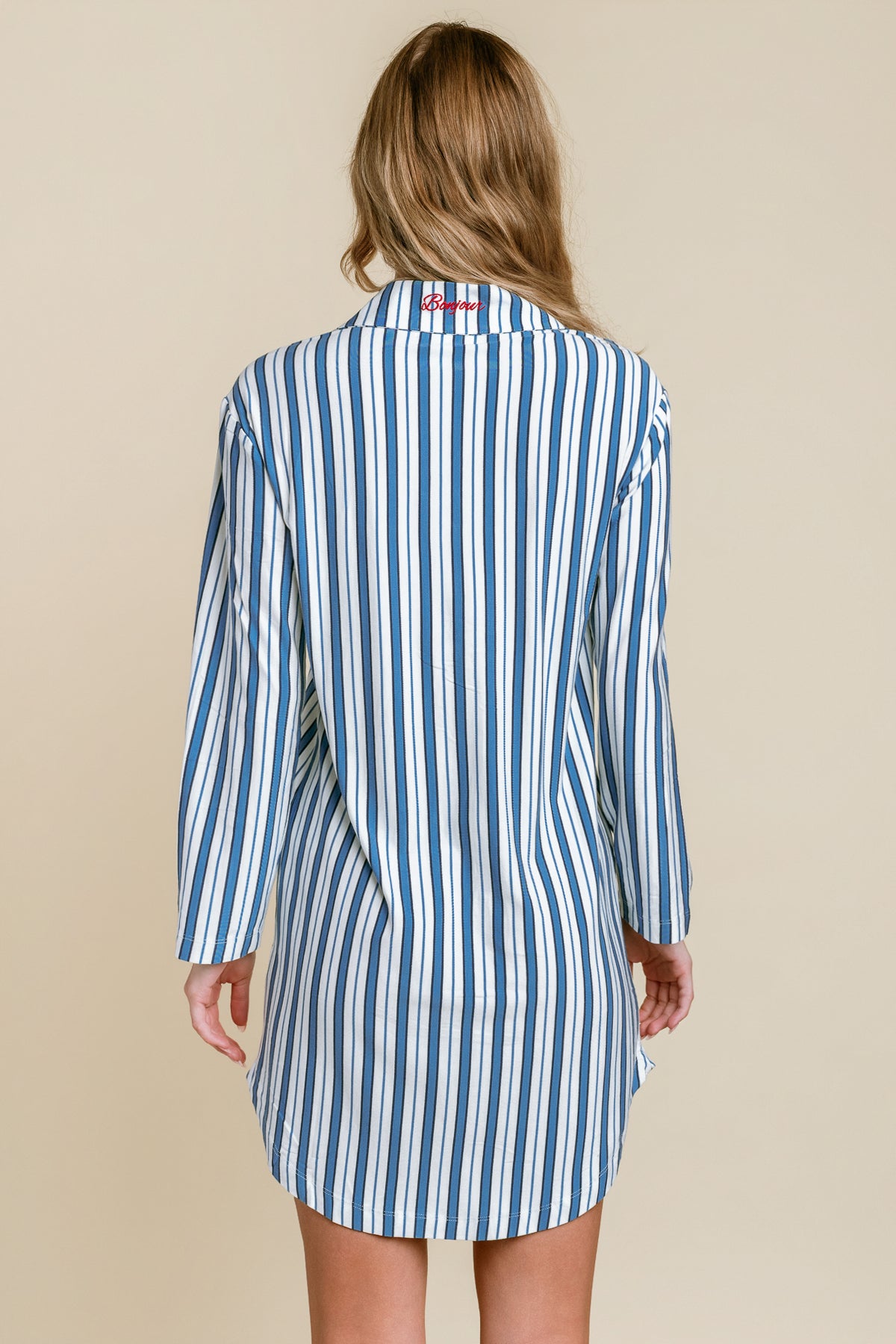 Soiree Dreams Stripe Night Shirt