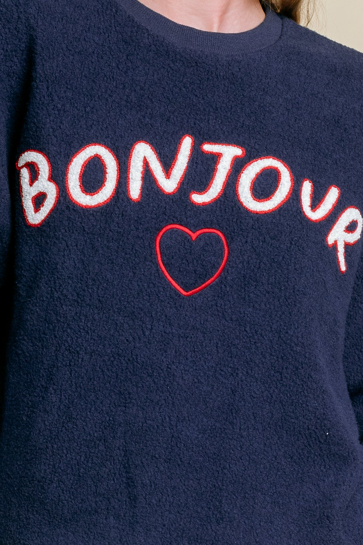 Bonjour Babe Boucle Sweater