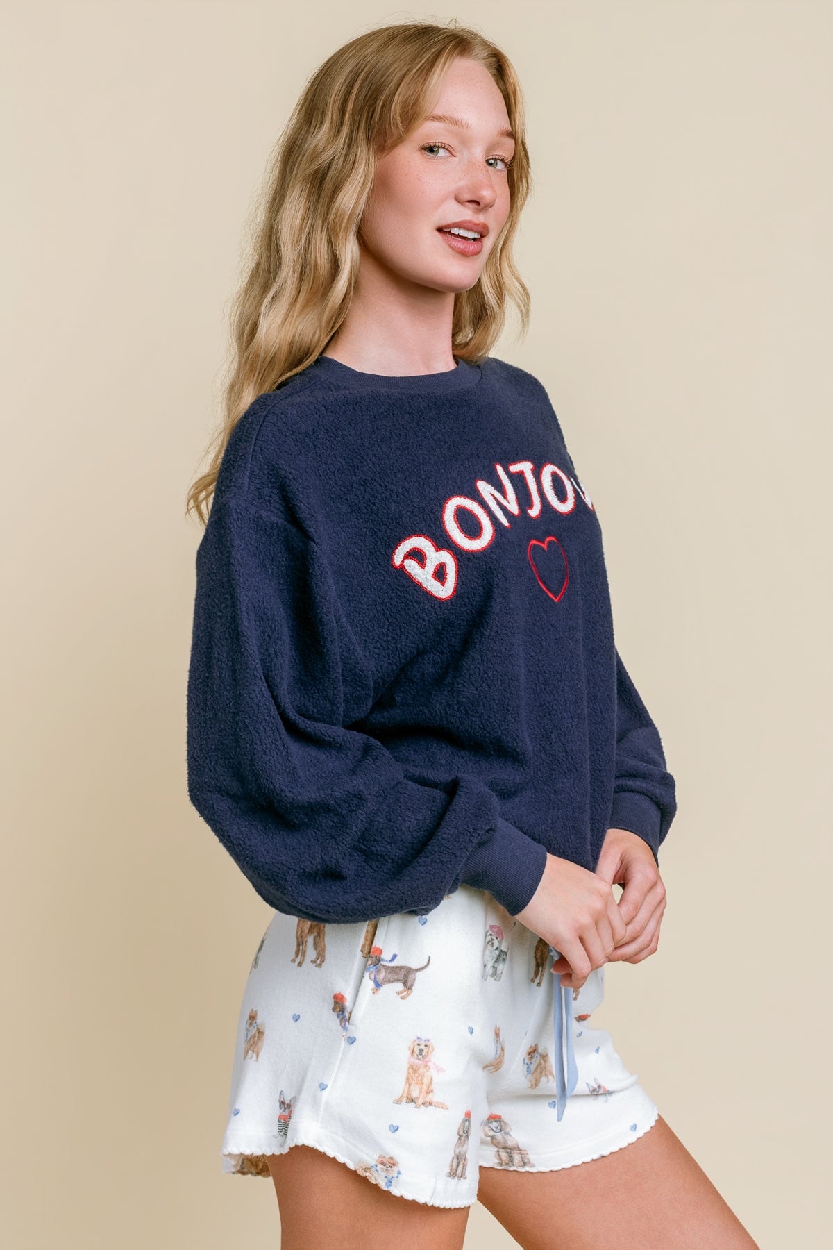 Bonjour Babe Boucle Sweater