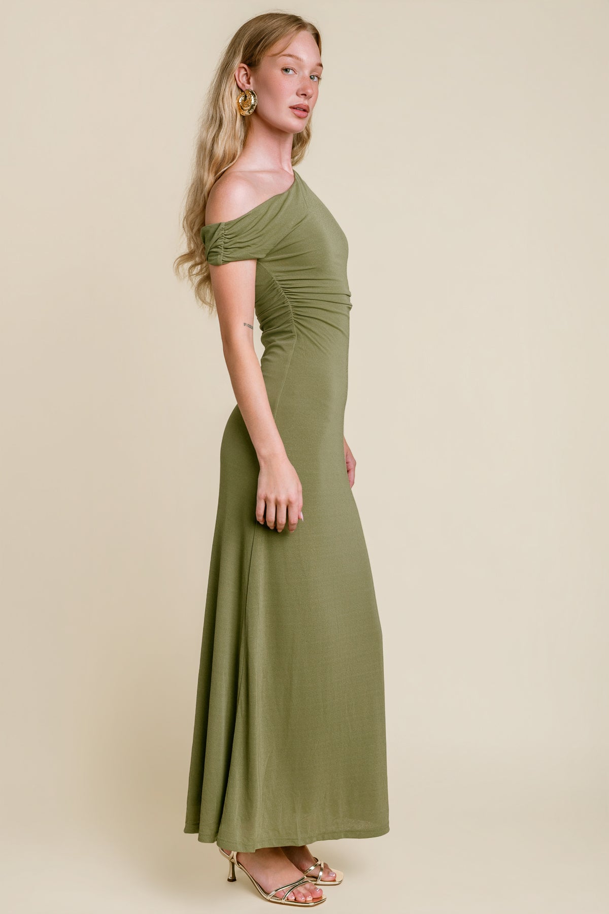 MINKPINK Aster Mesh Midi Dress