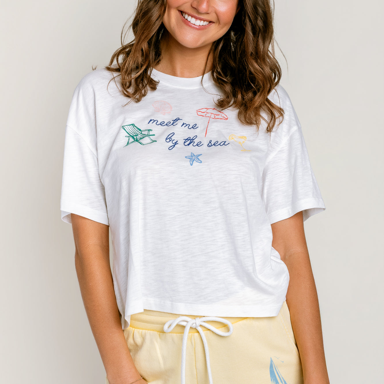PJ Salvage Meet Me By the Sea Tee