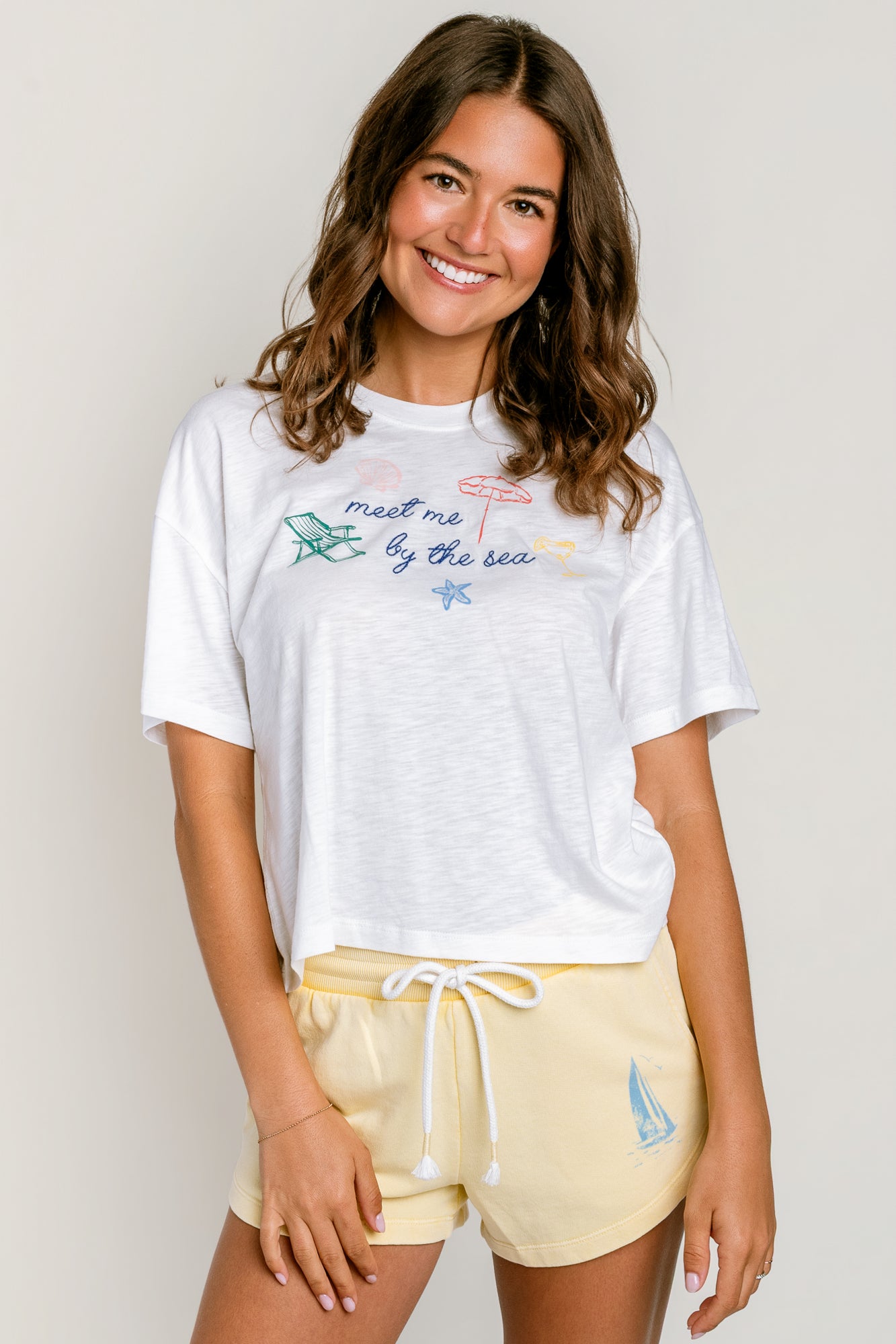 PJ Salvage Meet Me By the Sea Tee