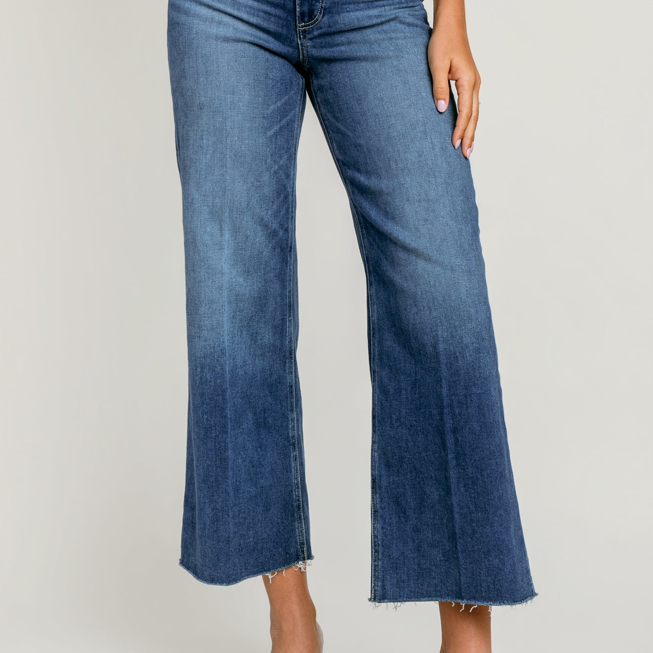 PAIGE Anessa Wide Leg Crop