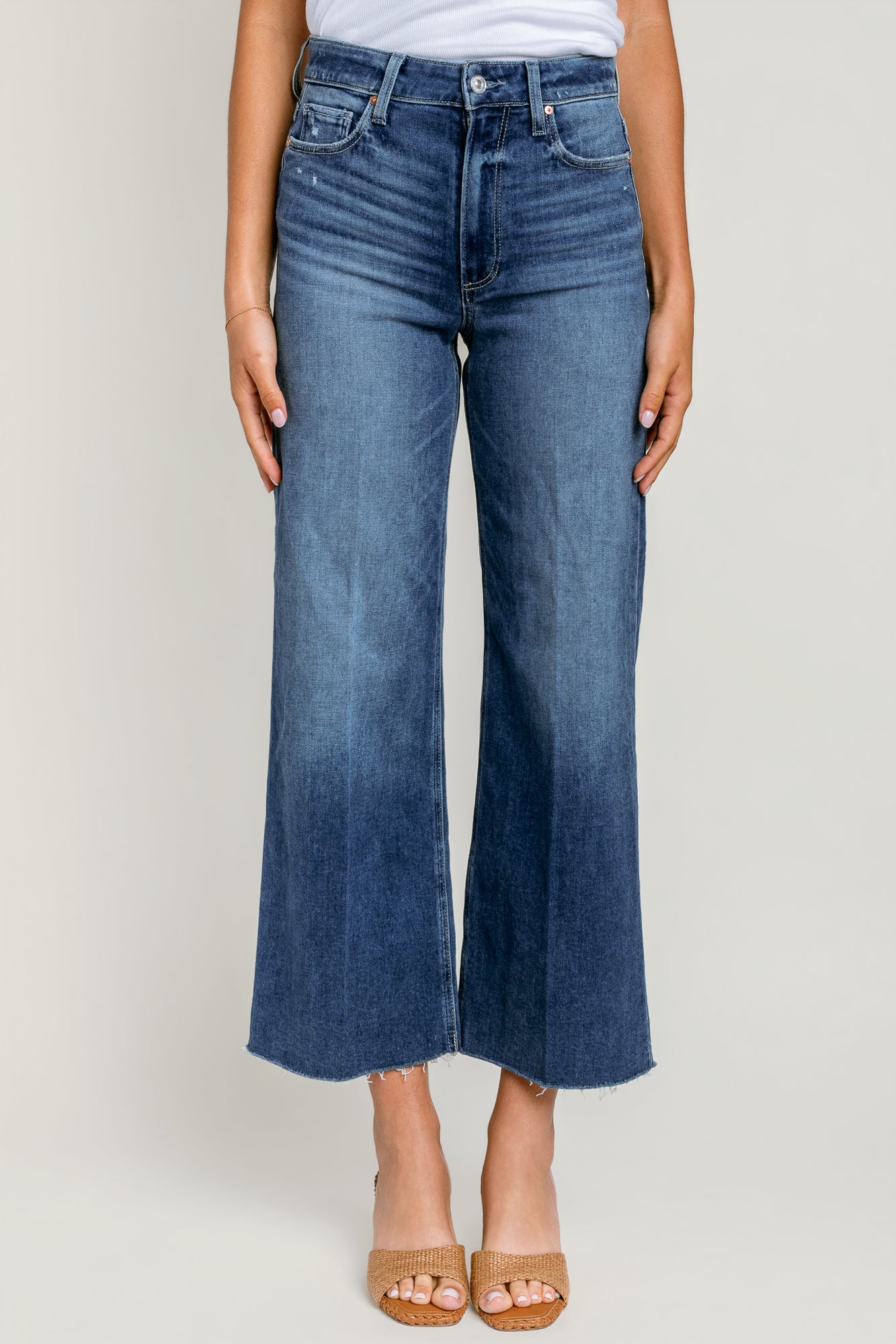 PAIGE Anessa Wide Leg Crop