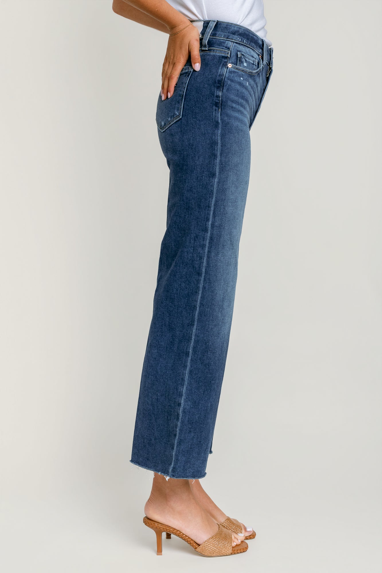 PAIGE Anessa Wide Leg Crop