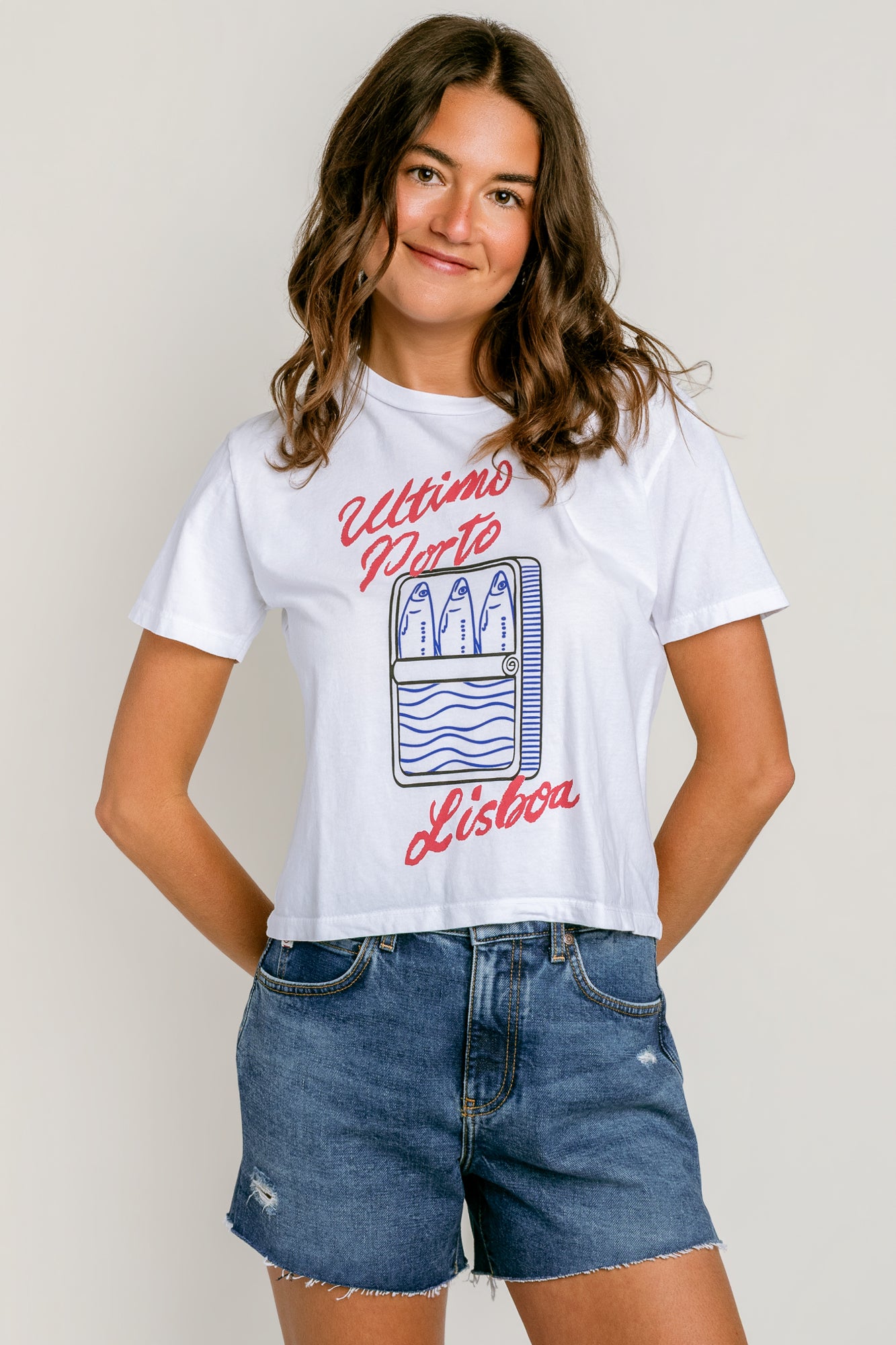 Sunny Somewhere Lisbon Sardines Tee