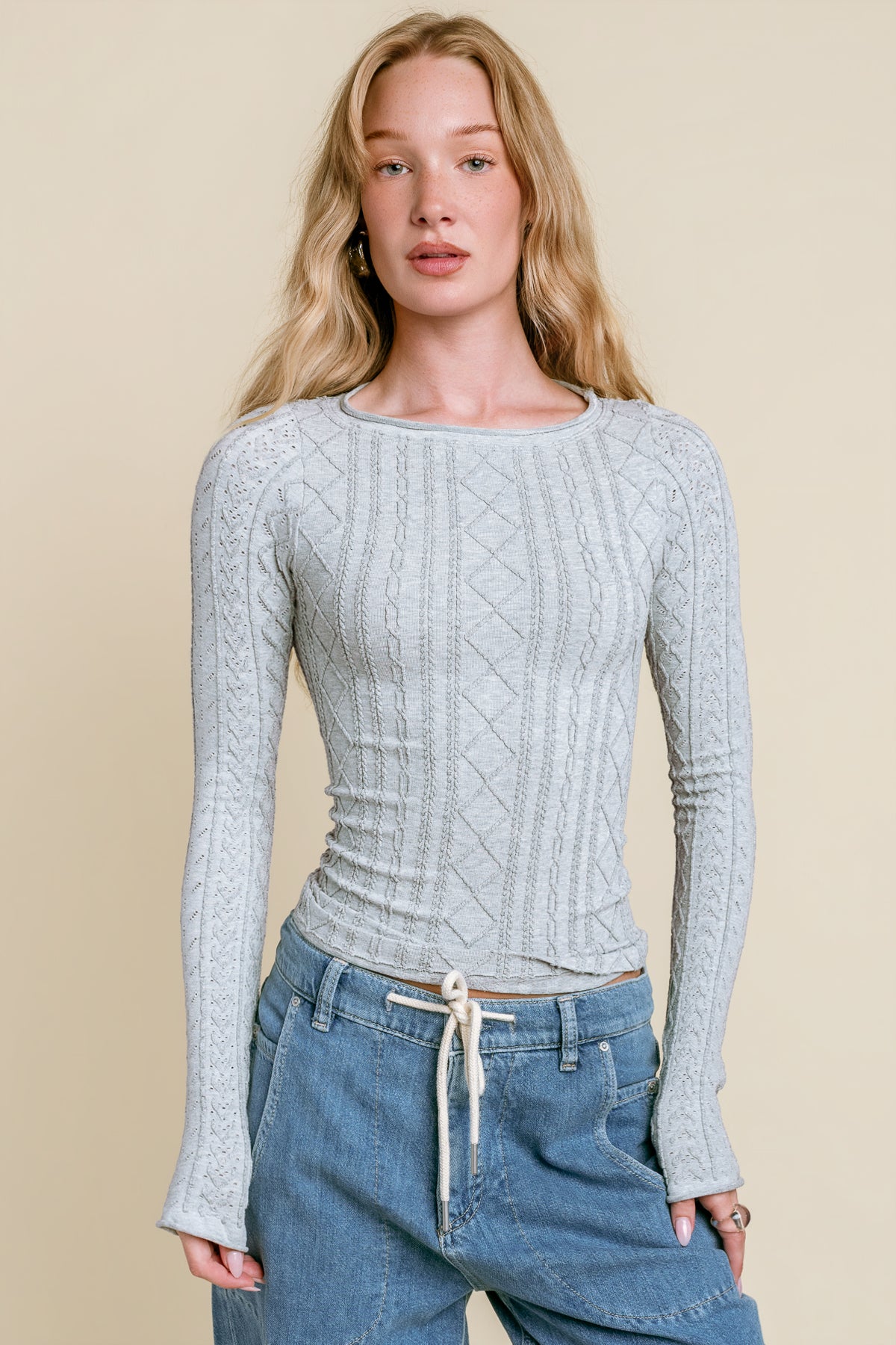 So Soft Seamless Cable Top