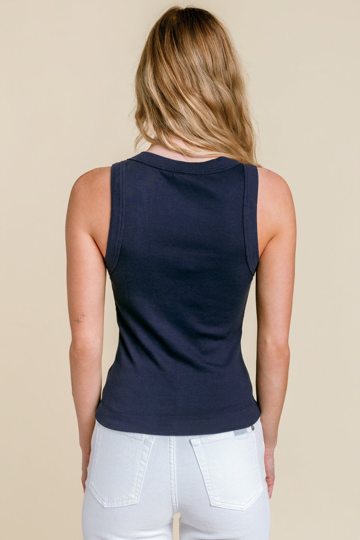 Michael Stars Gina Ribbed Crop Tank