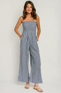 Splendid Gigi Gingham Tube Jumpsuit