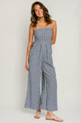 Splendid Gigi Gingham Tube Jumpsuit