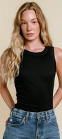 Michael Stars Gina Ribbed Crop Tank