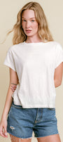 Michael Stars Grayson Cropped Tee