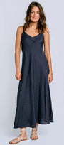 Inizio Linen Maxi Slip Dress