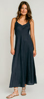 Inizio Linen Maxi Slip Dress