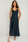 Inizio Linen Maxi Slip Dress