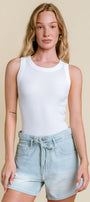 Michael Stars Gina Ribbed Crop Tank