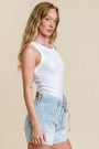 Michael Stars Gina Ribbed Crop Tank