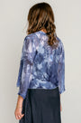 Inizio Sheer Floral Open Jacket