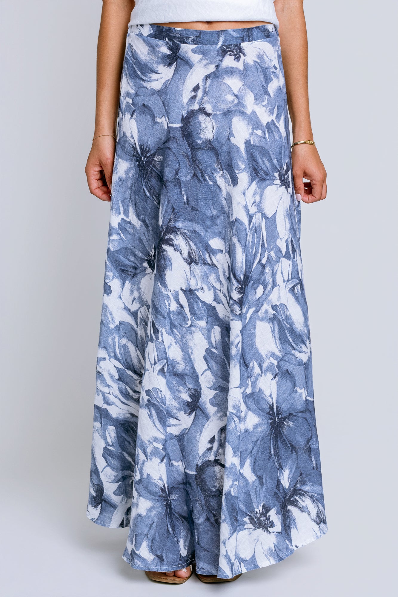 Inizio Linen Maxi Skirt