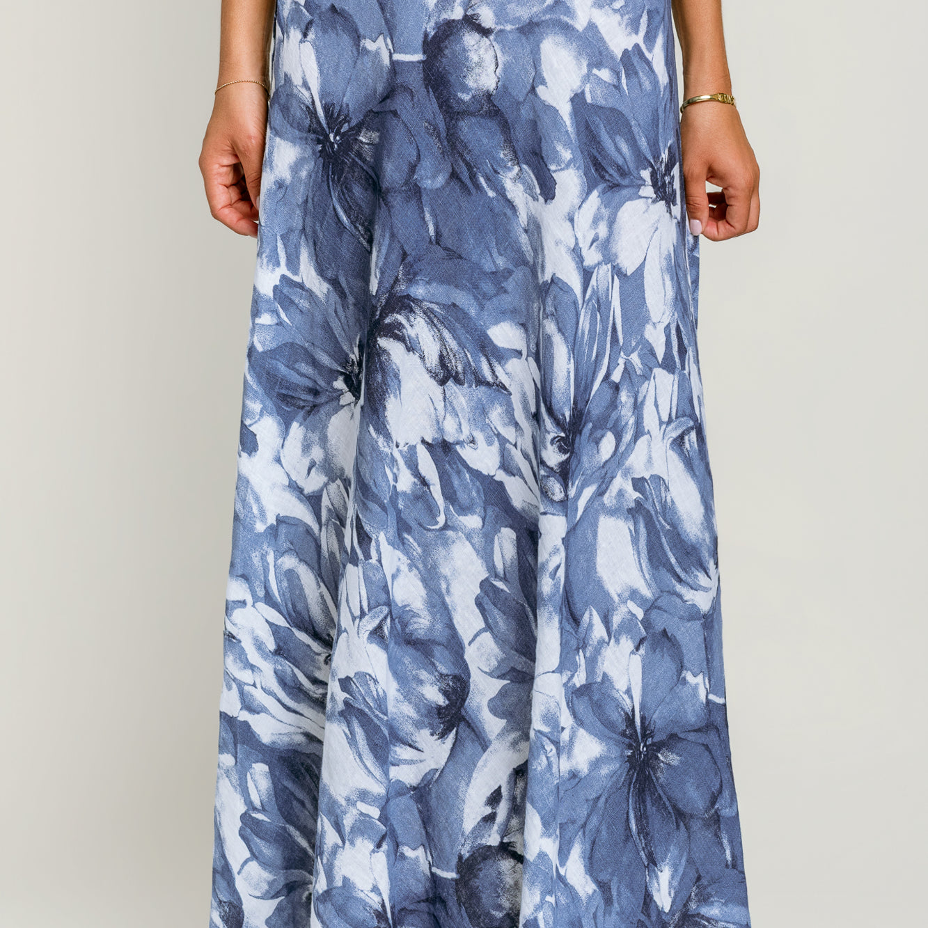 Linen Maxi Skirt