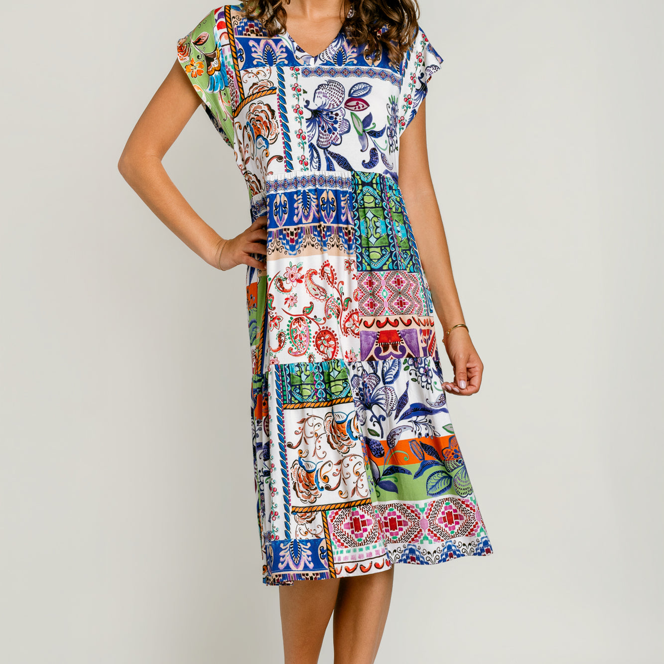 Johnny Was The Janie Favorite Tiered Dress