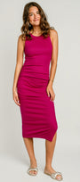 Michael Stars Wren Ruched Midi