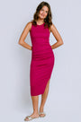 Michael Stars Wren Ruched Midi